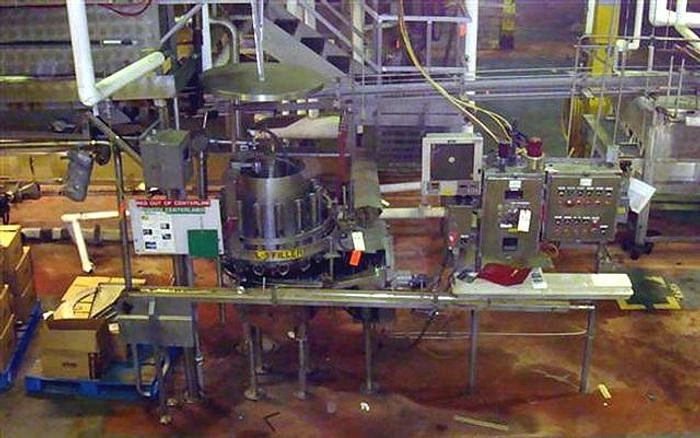 Elmar 14 valve Rotary Filler