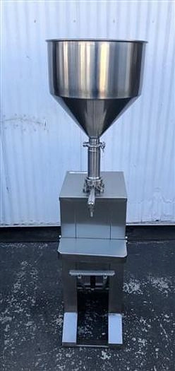 Manual Single Piston Filler, S.S., foot operated