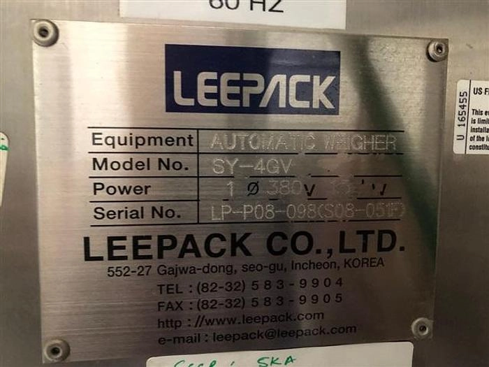 Leepack Rotary Packaging System Model RP BTZ LabX Com