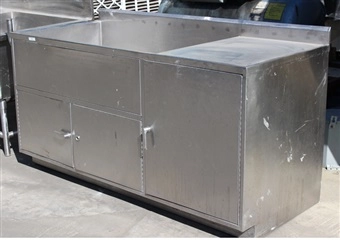 Stainless Steel Washing Table 74" x 32"