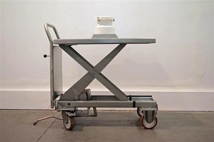 Fette Turret Removal Cart, rated for 500kg