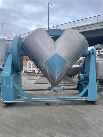 75 c.f. Patterson-Kelley S.S. Twin Shell Liquids-Solids Blender