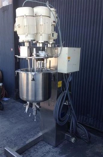 Fryma VME-50, 50 Liter jacketed, Process Mixer