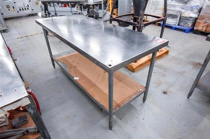 Stainless steel table