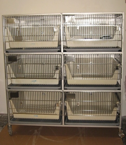 Allentown 6 cage Rabbit Rack 5.0 sq ft