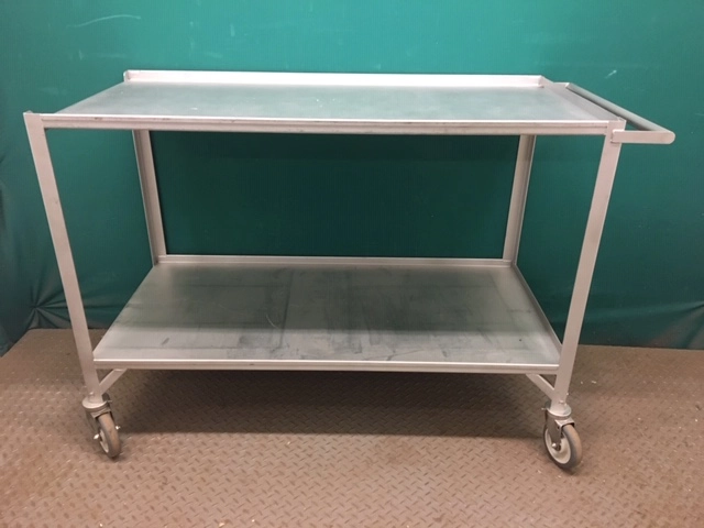 Stainless Steel Two Shelf Cart