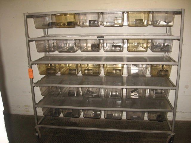 30 cage mouse maternity rack with auto watering