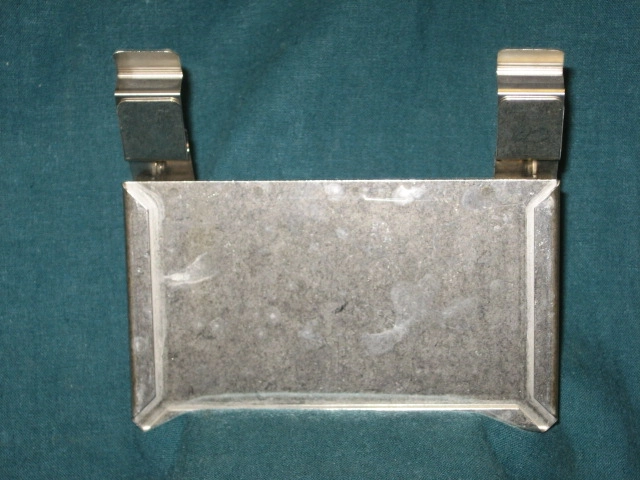 5x3 Horizontal Cage Card Holder W/ Flip Fall Clip