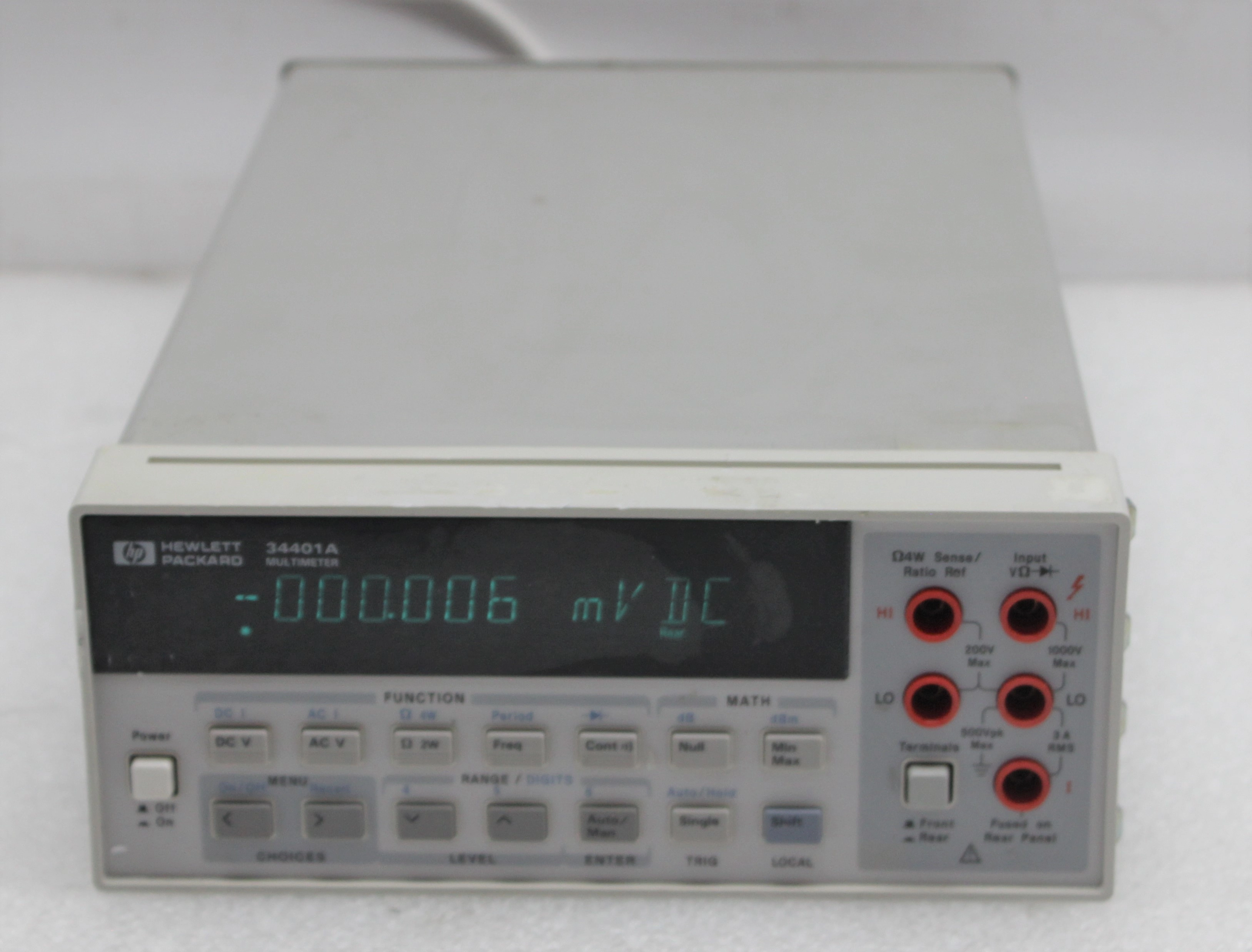 Agilent 34401A 6.5 Digit Bench Multimeter - 3362452