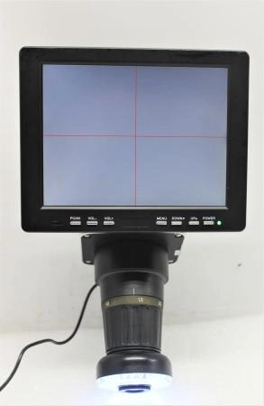 Opti-Vision 8 inch LCD Video Zoom microscope