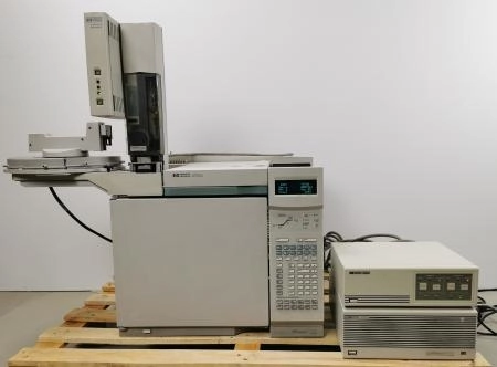 HP Agilent 6890 GC Gas Chromatograph w. Autosamplers controller