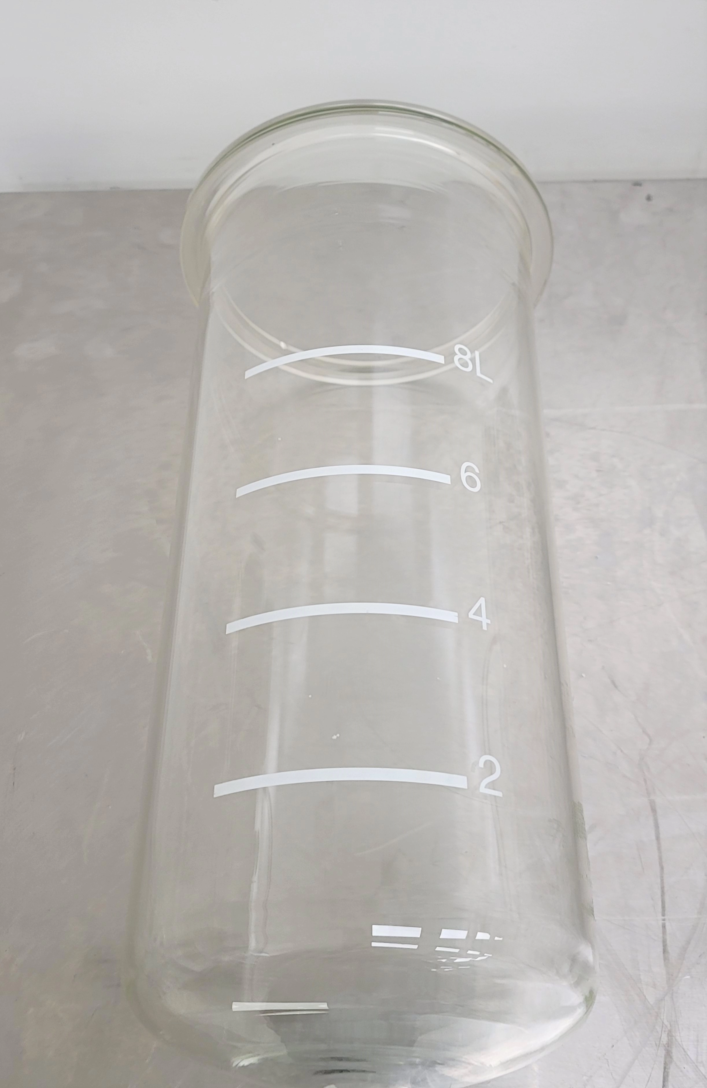 8000ml Glass Vessel - Bioreactor / Fermenter - Very Good Condition - 3364232