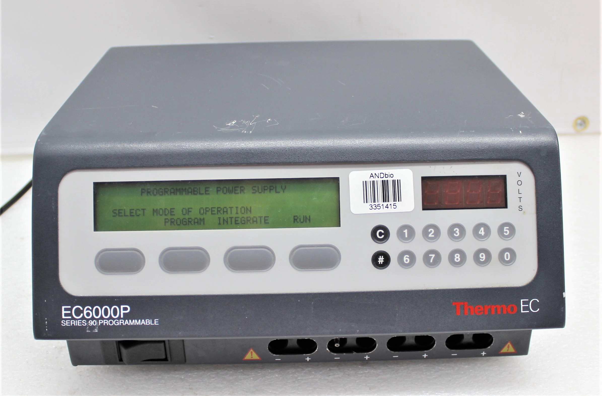 Thermo EC6000P Programmable Power Supply - 3351415