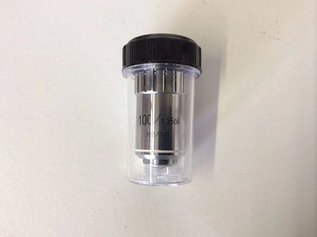 Fisher Scientific Microscope Objective Lens 100 CLEARANCE! As-Is