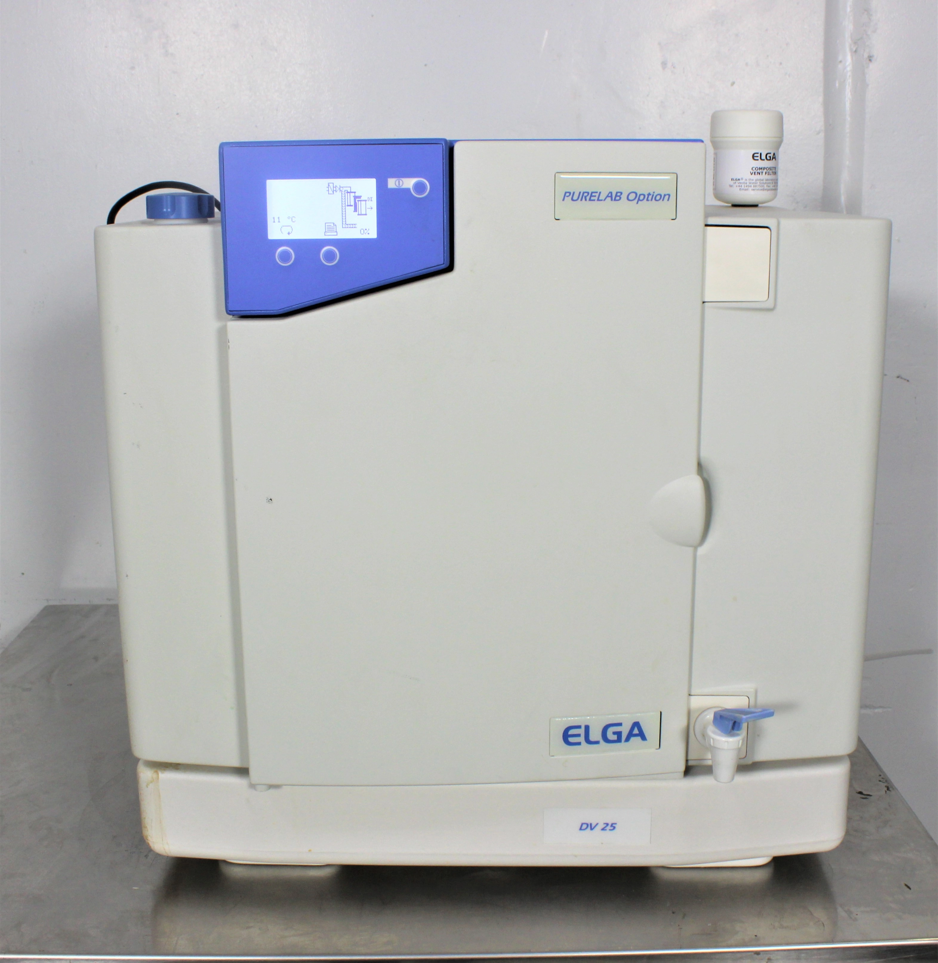 Elga PURELAB Option-R OR015XXM1 Water Purification System 120V/220V 50Hz/60Hz Used - 3345947