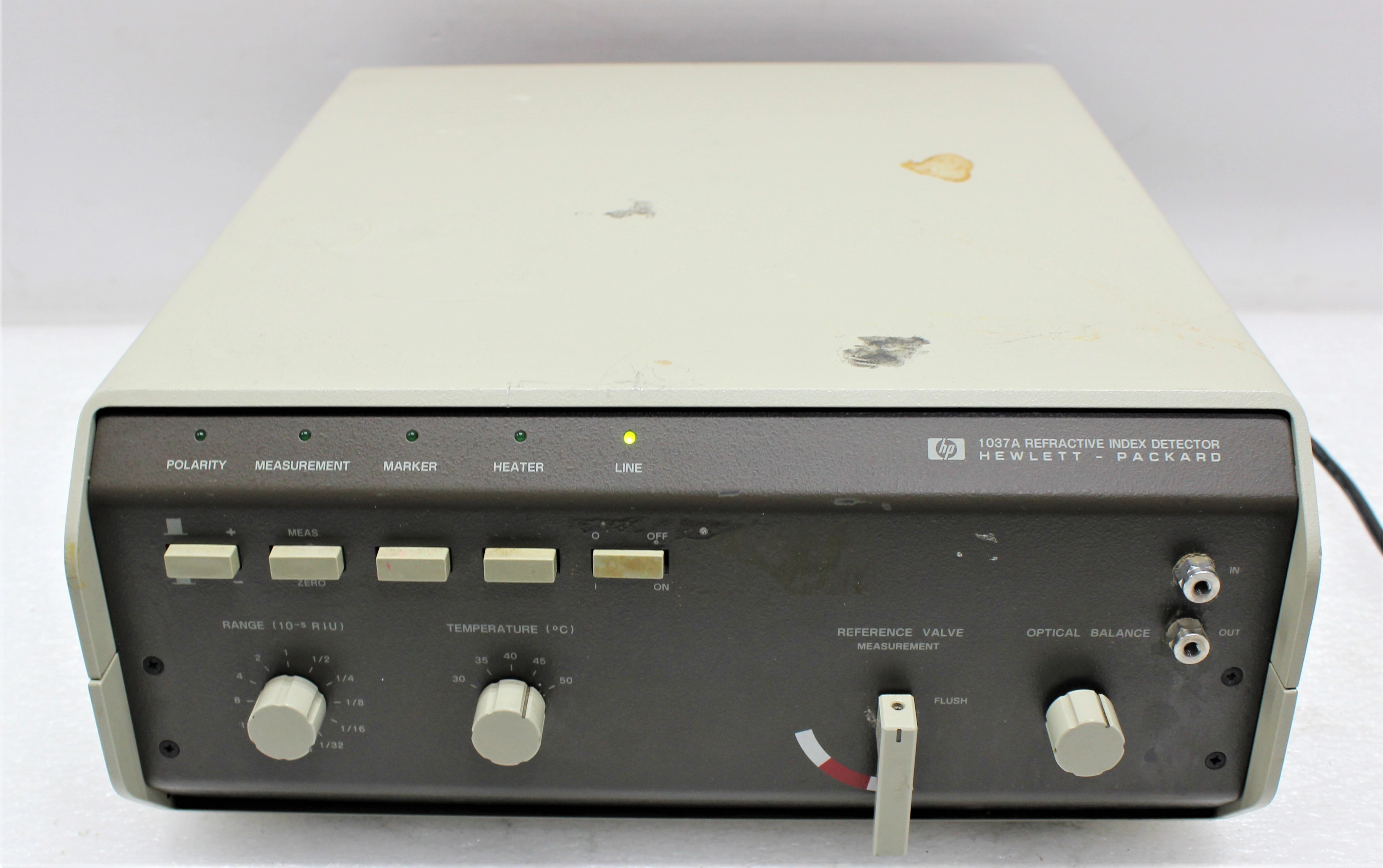 Hewlett Packard Agilent Refractive Index Detector 1037A Erma - 3363179