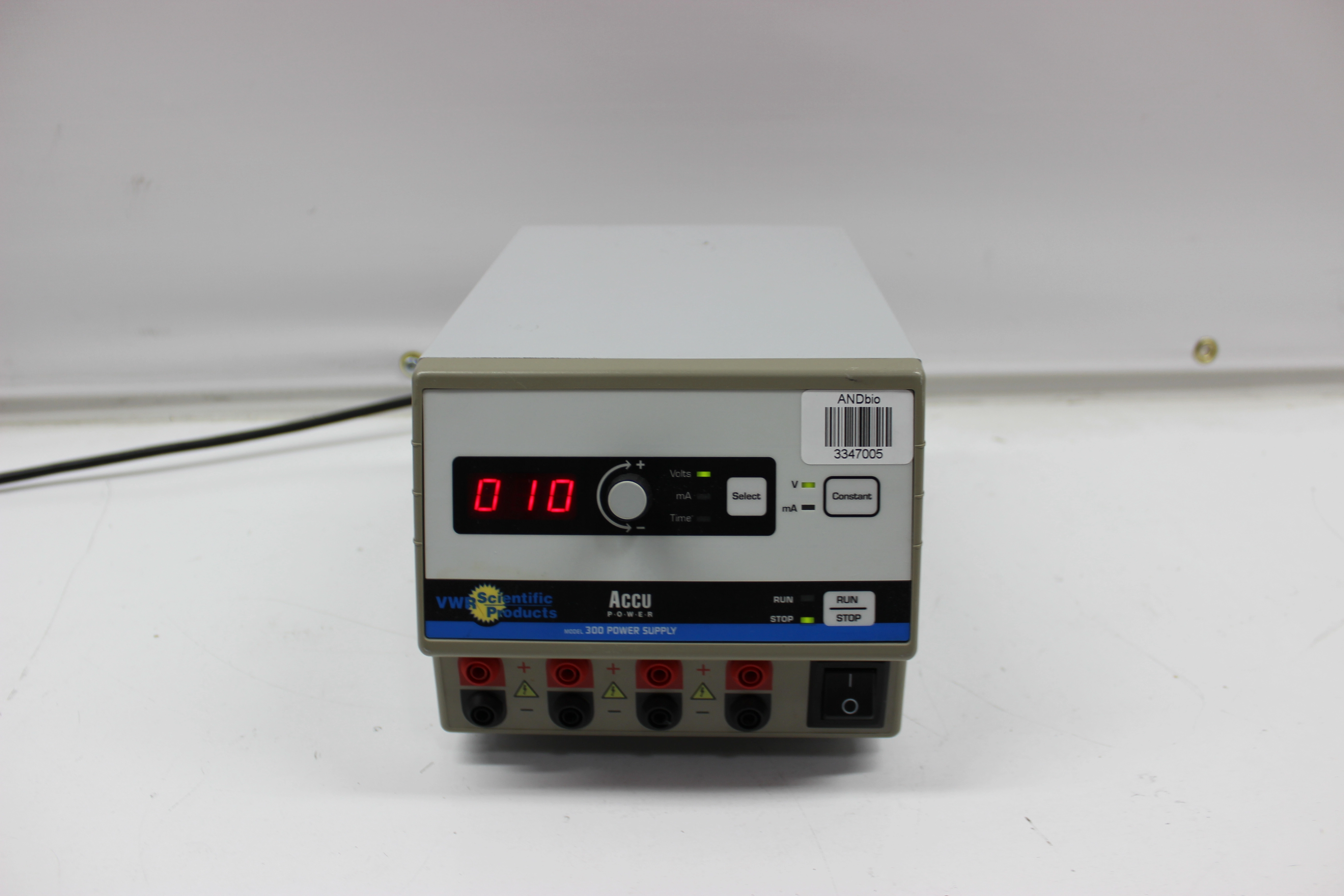 VWR Model 300 Power Supply - 3347005