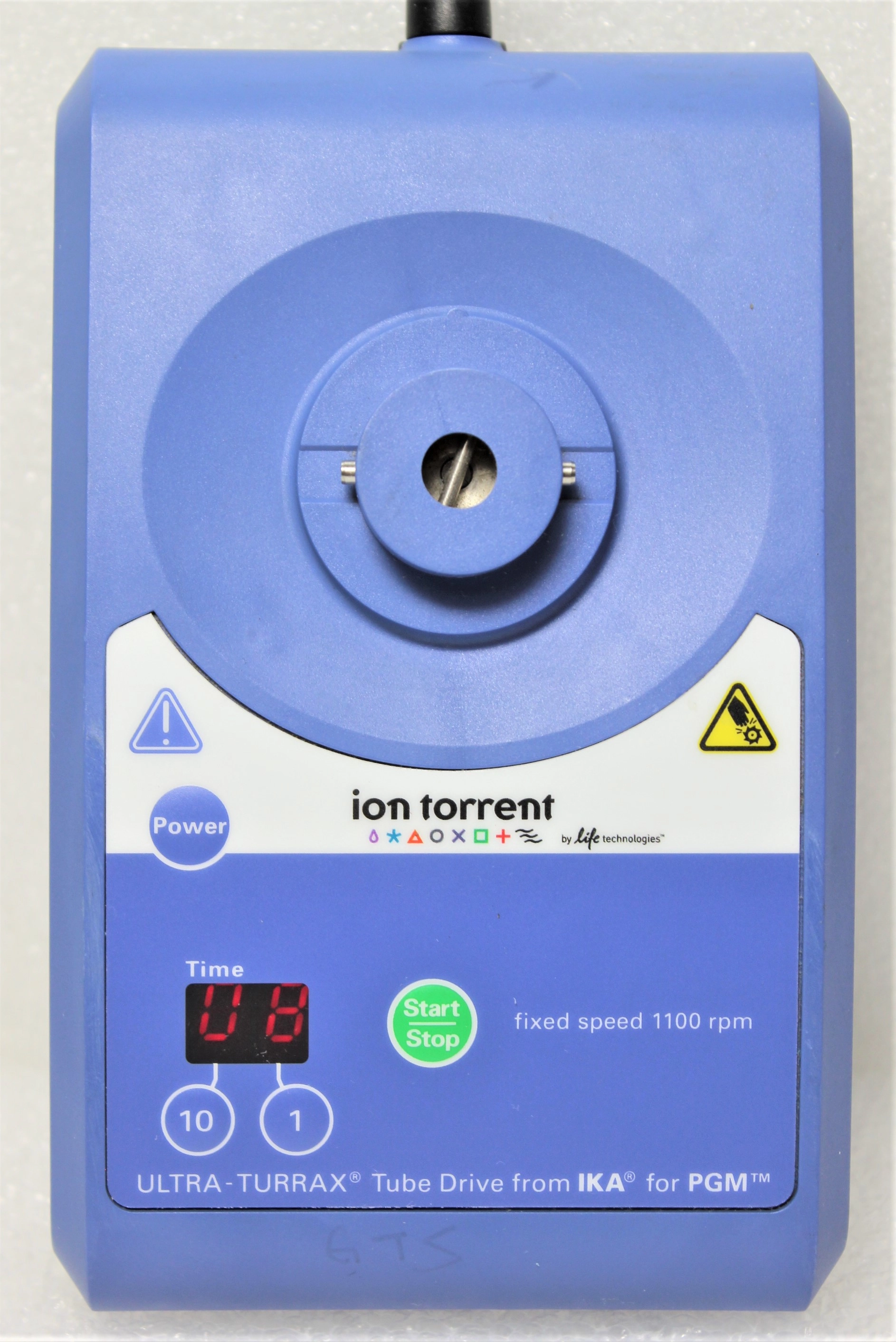 Ion Torrent Ultra-Turrax Tube Drive UT TD 1100 rpm Lab Vortexer - 3363559