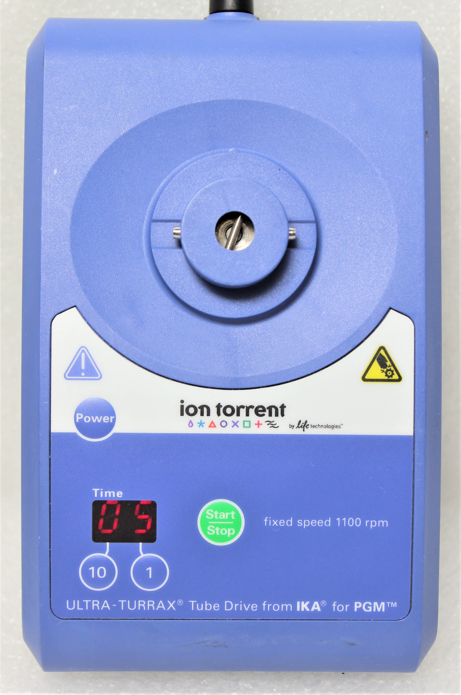 Ion Torrent Ultra-Turrax Tube Drive UT TD 1100 rpm Vortexer / Rotator / Shaker - 3363562