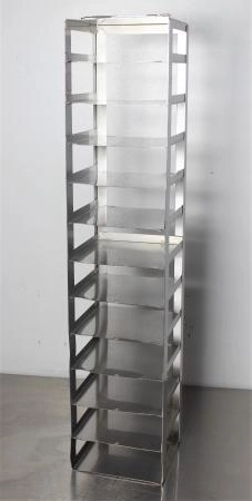 Upright or chest Freezer Rack Stainless Steel with 12 Compartment