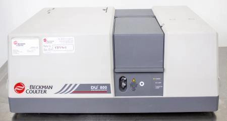 Beckman Coulter DU 800 UV/Visible Spectrophotometer w/ Standard Transport