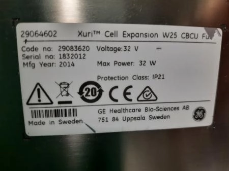 GE Healthcare Xuri Cell Expansion System W25 | LabX.com