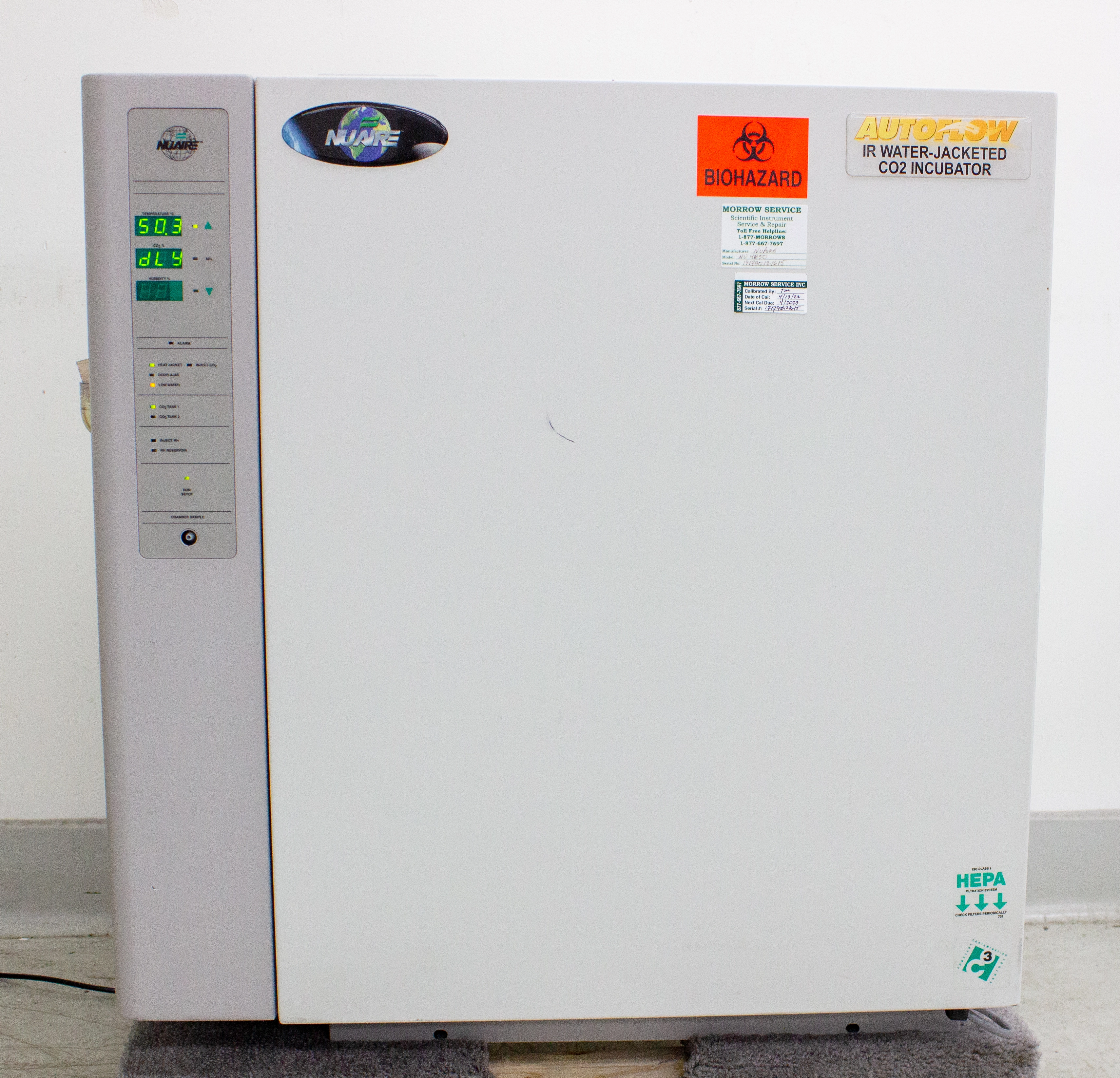 NuAire NU-4850 US Autoflow Water Jacketed CO2 Incubator - 3370564