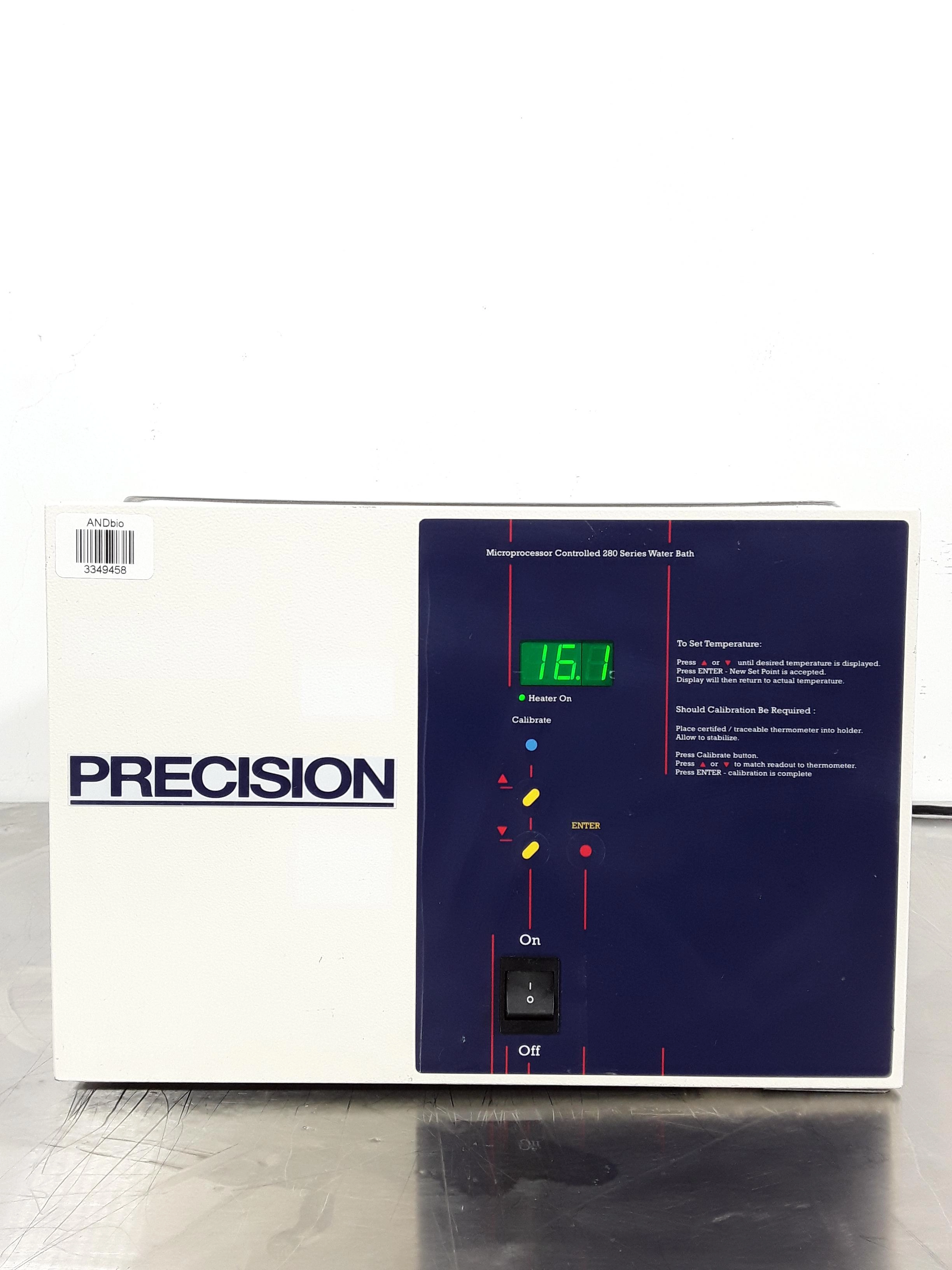 Precision Microprocessor Controlled 280 Series Water Bath - 3349458