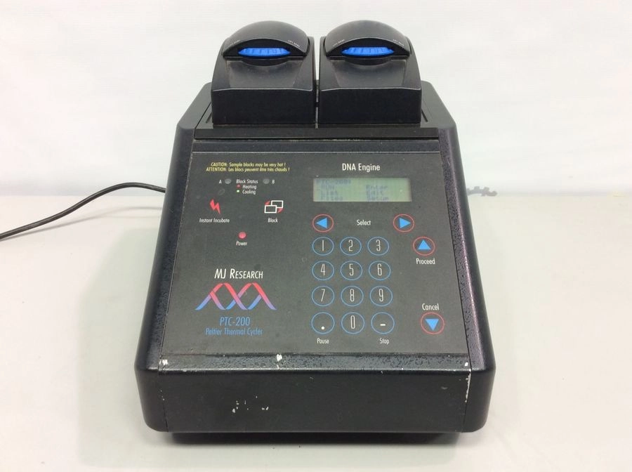 MJ Research PTC-200 DNA-Engine Peltier Thermal Cycler Dual 30 Well - 3336781