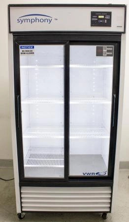 VWR Symphony SCLP-33 Upright Glass Door Laboratory Refrigerator