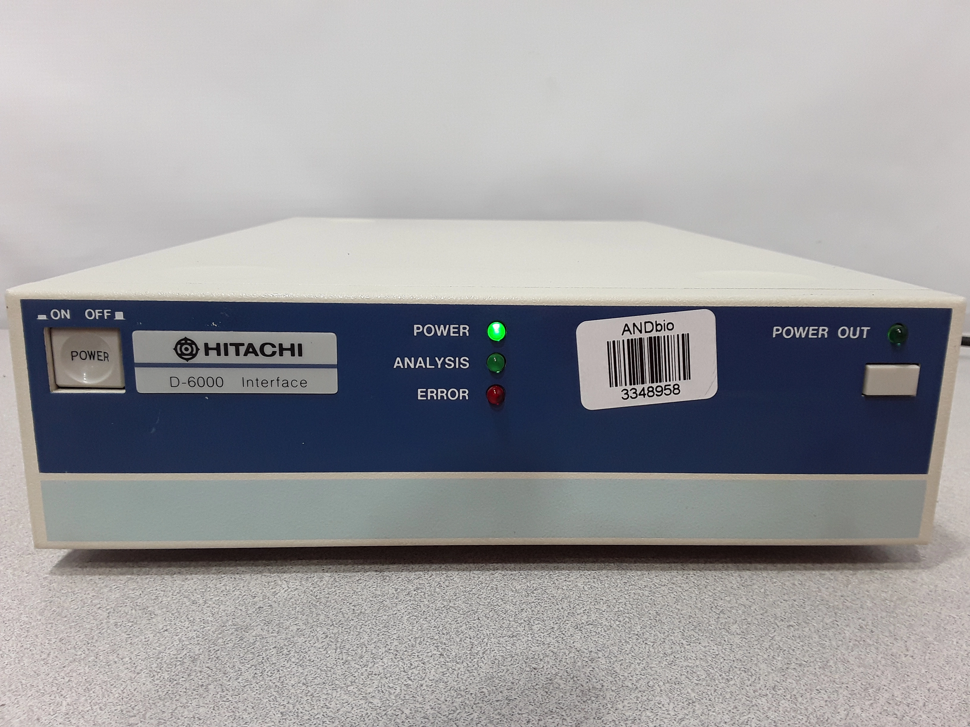 Hitachi D-6000 Interface For HPLC System - 3348958