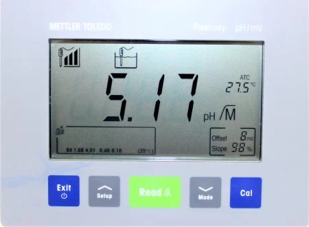 Mettler Toledo F20 benchtop meter FiveEasy pH / mV & Electrode stand ...