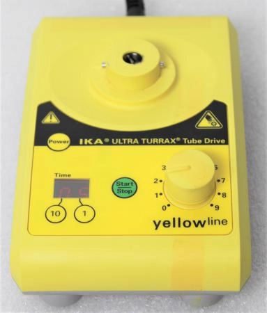 IKA Ultra Turrax Tube Drive Yellow Line