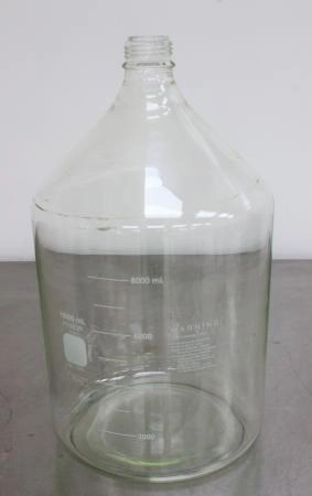 Borosilicate Glass Media Bottles, 20 Liter, Borosilicate Glass, GL-45, Blue  Cap