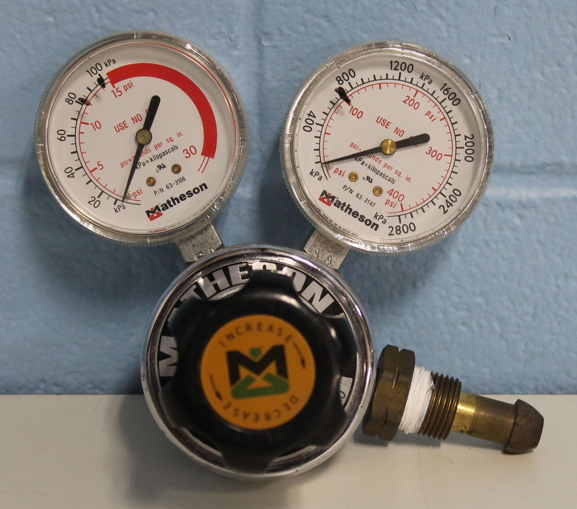 Matheson Gas Products Model 1PA510 SingleStage General Purpose