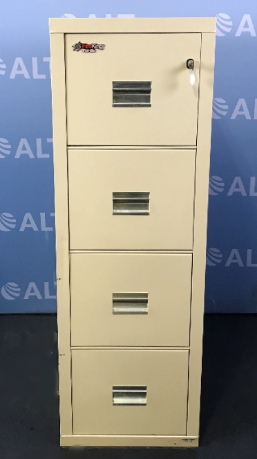 FireKing Turtle Four Drawer Vertical Legal Size File Cabinet