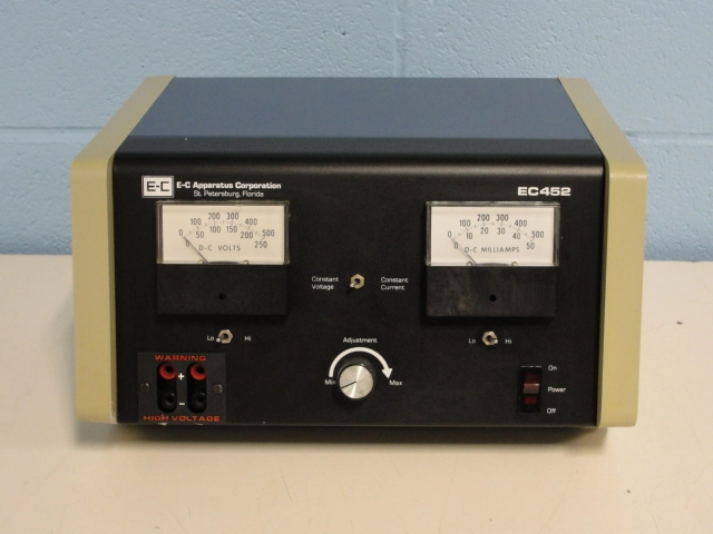 E-C Apparatus Corp. EC 452 Electrophoresis Power Supply
