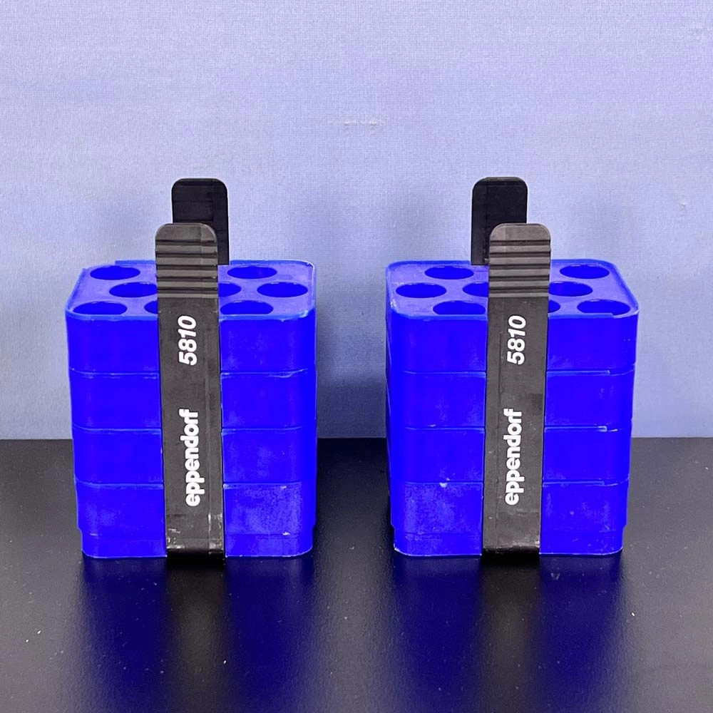 Eppendorf  5810 (9) Tube Slot Adapter for 250 mL Rectangular Bucket. 17.5mm: Conical Bottom (Pair)