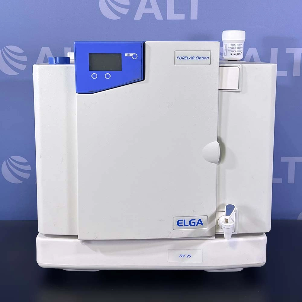 ELGA  PURELAB Option Water Purification System with DV 25 Docking Tank and 75 L Reservoir