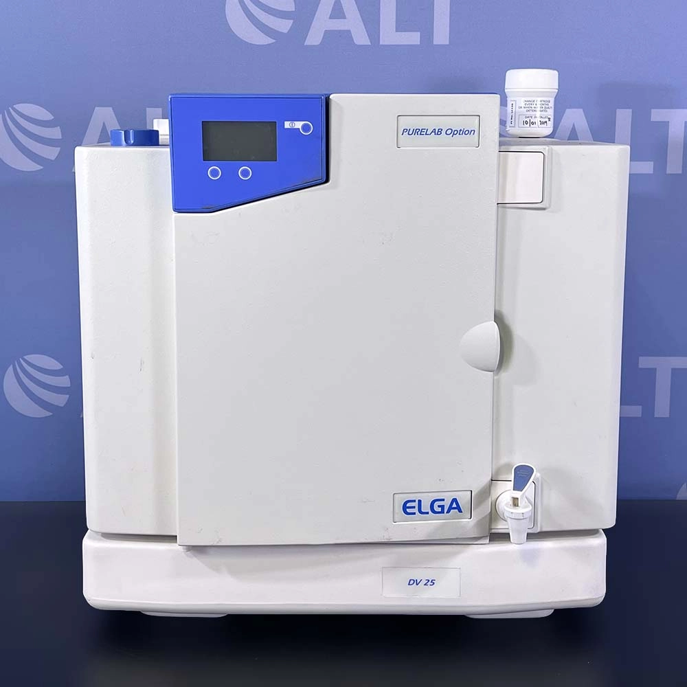 ELGA PURELAB Option Water Purification System with DV 25 Docking Tank and 75 L Reservoir