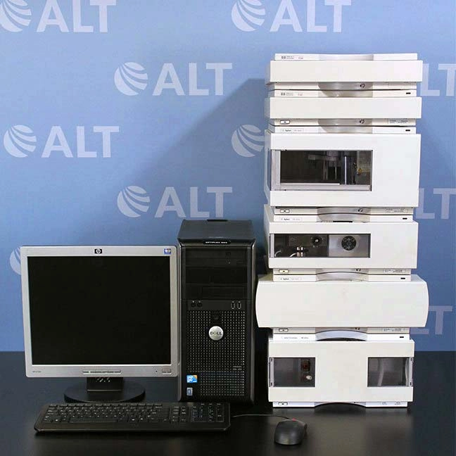 Agilent 1100 Series HPLC System with G1362A RID and G1311A Quat Pump