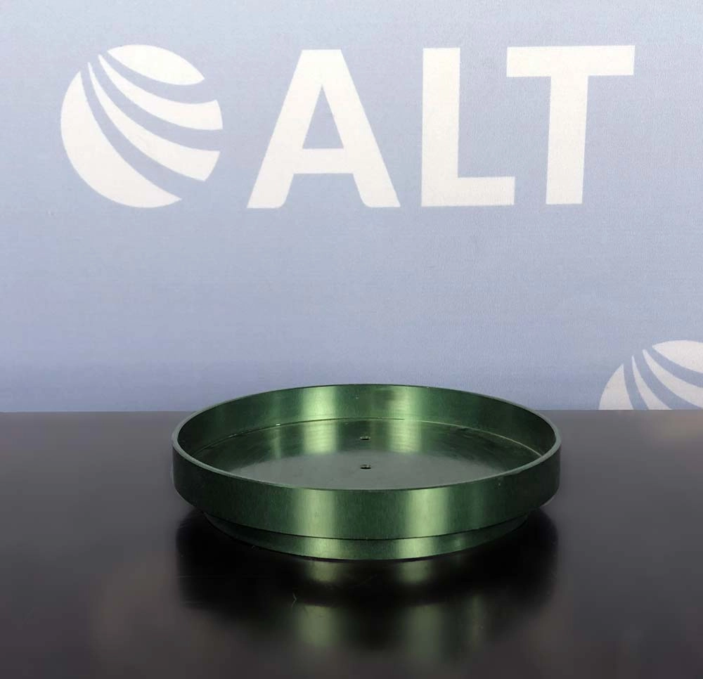 Chemglass PIE-BLOCK Safety Holder, Anodized Green P/N CG-1991-P-05