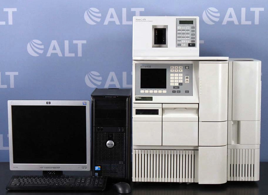 Waters Alliance 2695 HPLC with 474  Scanning Fluorescence Detector