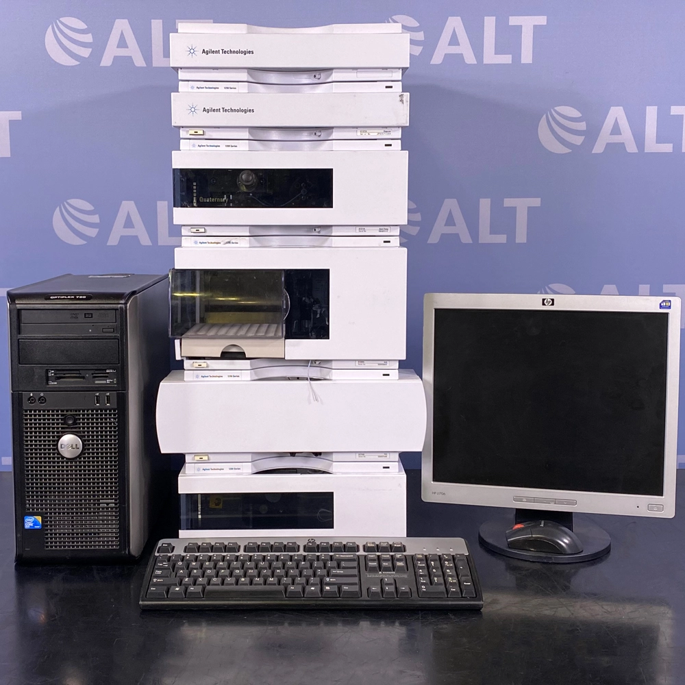 Agilent 1200 Series HPLC System w/ G1314B VWD, G1311A Quaternary Pump, G1329A Autosampler