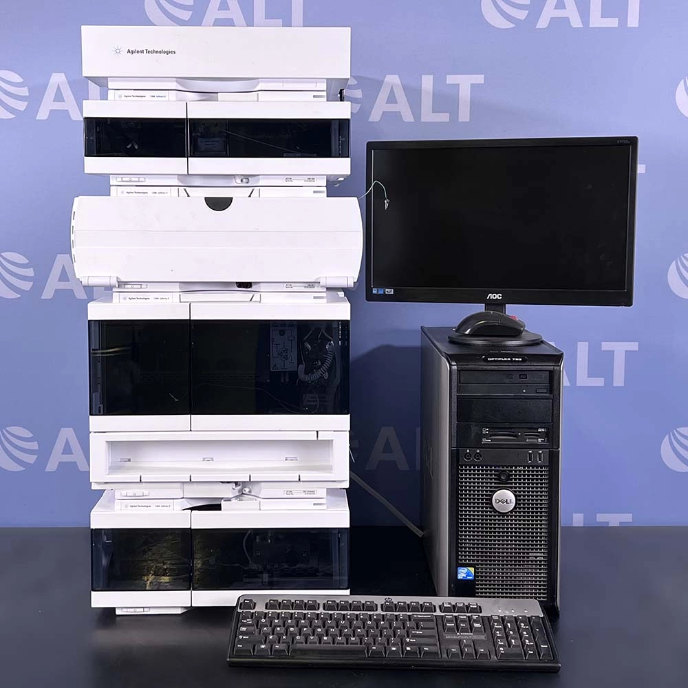 Agilent 1260 Infinity II System With G7129A Vialsampler, G7114A VWD, G7116A MCT Column Heater And G7111B Quat Pump