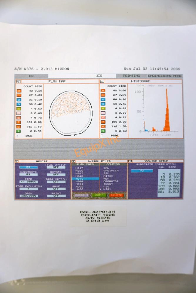 Brumley South/MEMC BSI-42P013H Latex Sphere Calibration Standard (457)