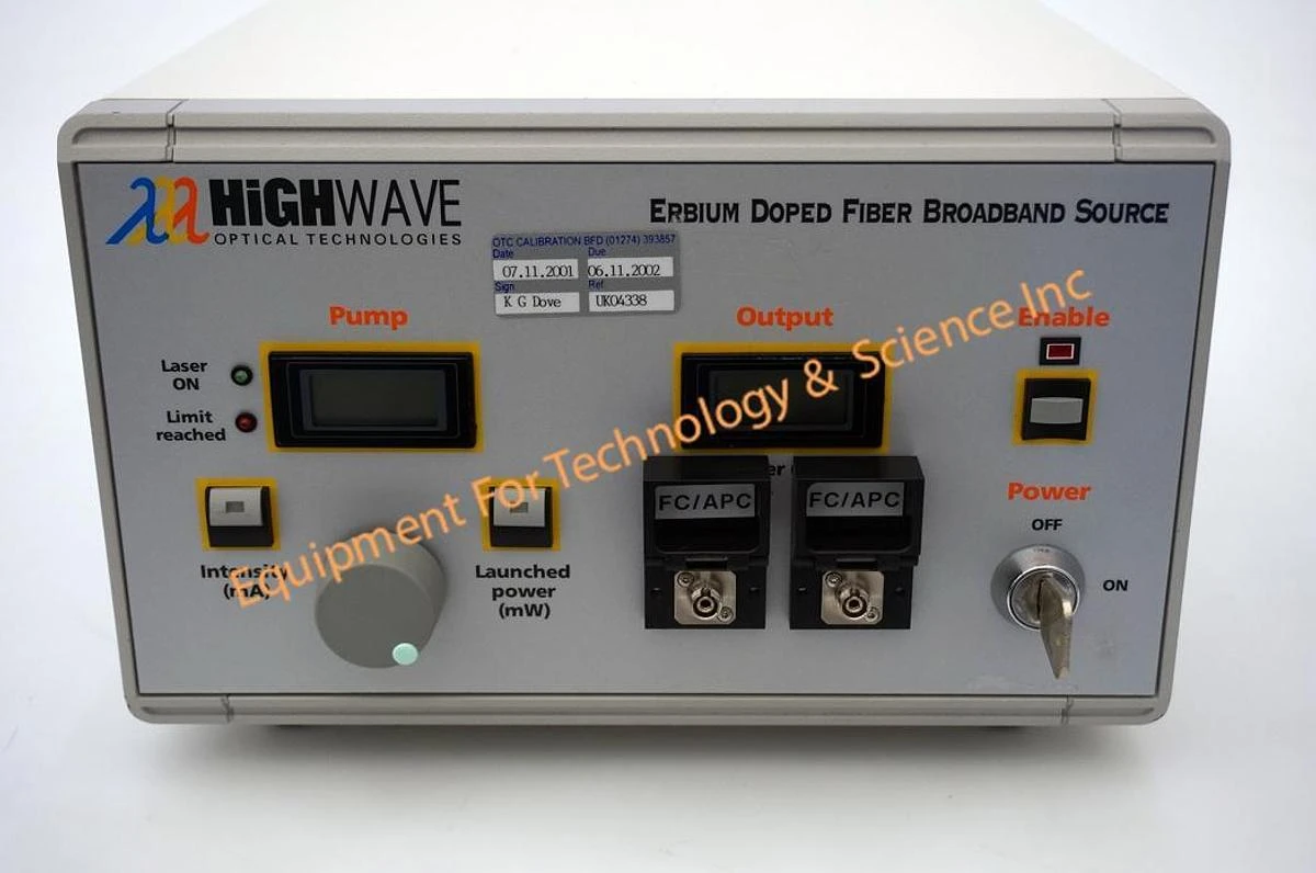 Highwave Optical HWT-L-BS-B1-2-APC Erbium doped ASE Laser 1560-1620nm