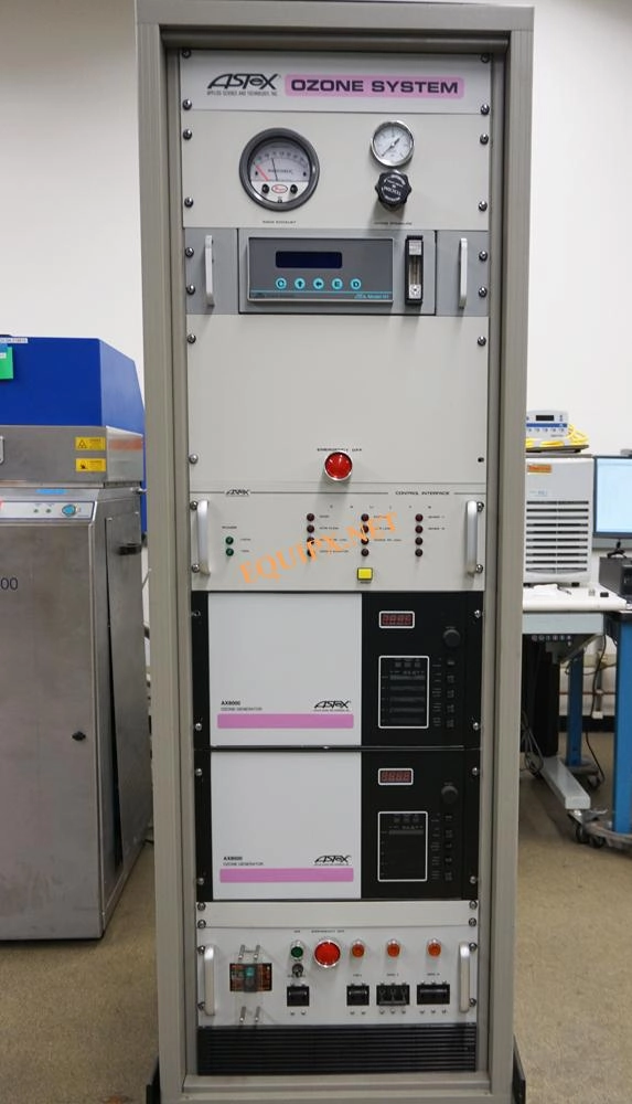 Astex AX8300QTI Ozone Generator with (2) AX8000 and monitor (1165)
