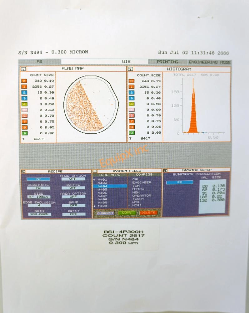 Brumley South/MEMC BSI-4P300H Latex Sphere Calibration standard (1192)