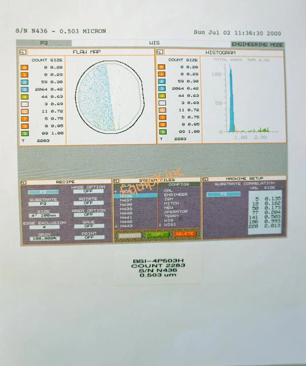 Brumley South/MEMC BSI-4P503H Latex Sphere Calibration standard (1193)